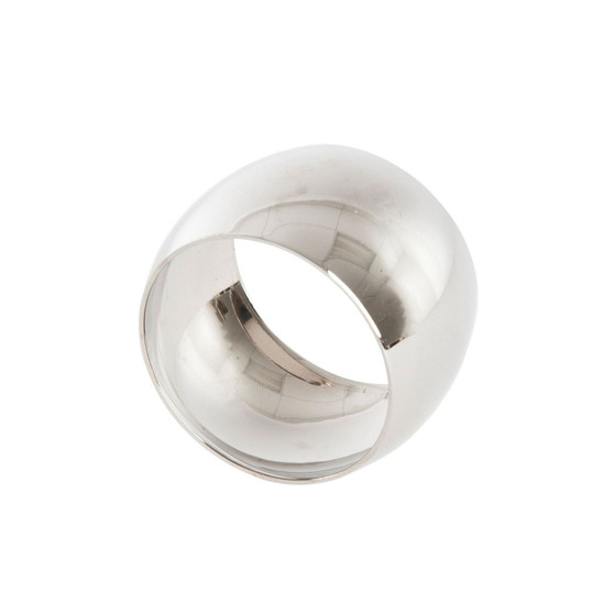 Saro Round Shape Napkin Ring, Set of 4