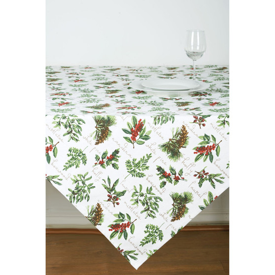 Winter Botanical Table Topper
