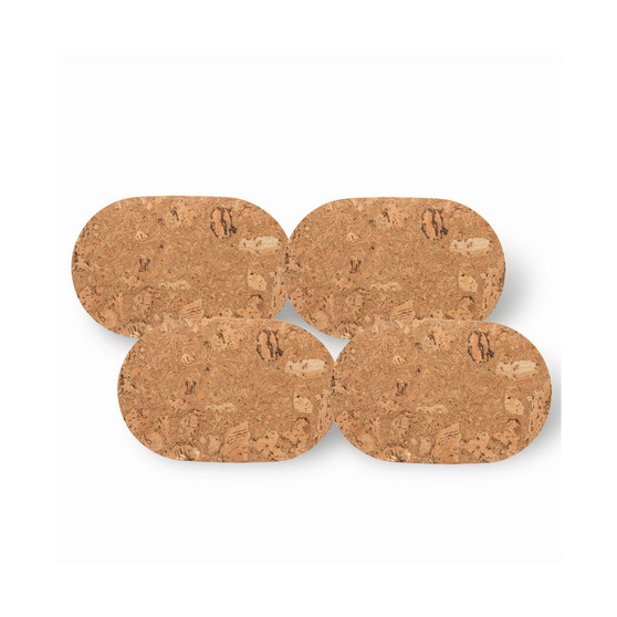 Oval Cork Placemats, Set of 4