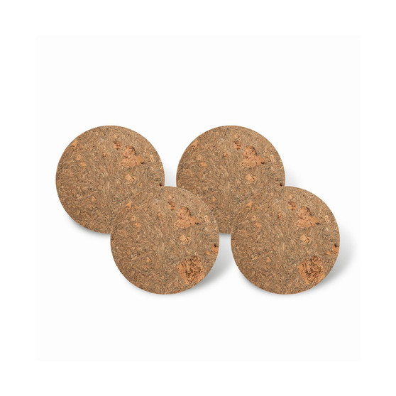 Round Cork Placemats, Set of 4