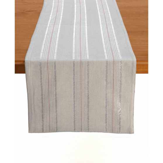 Shimmer Stripe Table Runner, 72" x 14"