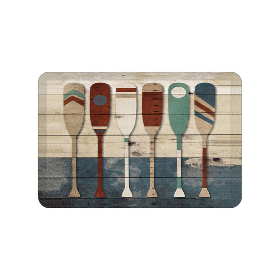 Playful Oars Kitchen Mat