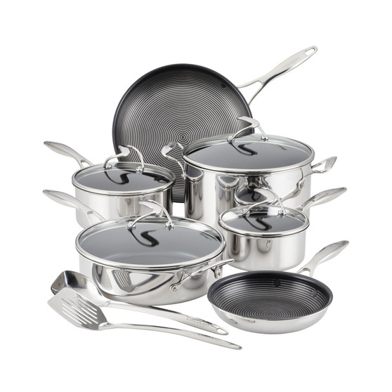 SteelShield C-Series Tri-Ply Clad Nonstick Cookware Plus Utensils