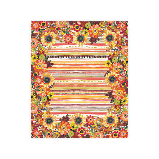 Harvest Snippets Tablecloth, 70" x 84"