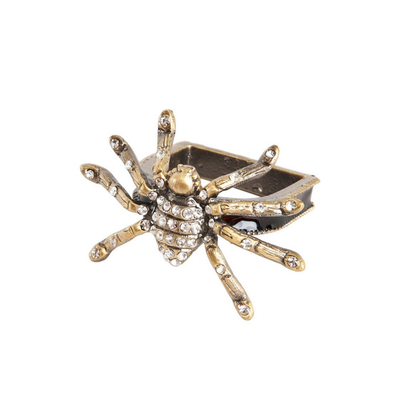 Spider Napkin Ring, Set of 4
