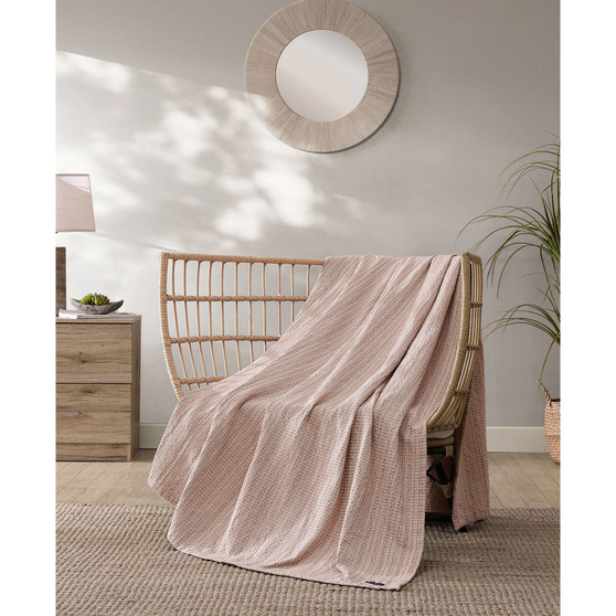 Woven Yarn Dyed Cotton Blanket, Full/Queen