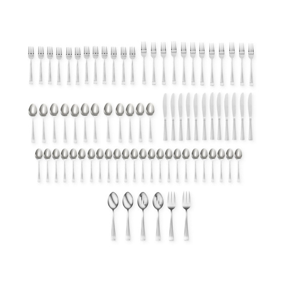 Avery 78-Pc. Flatware Set, Service for 12, Created for Macy's