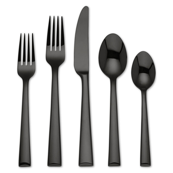 Colebrook Black 5-Pc. Place Setting
