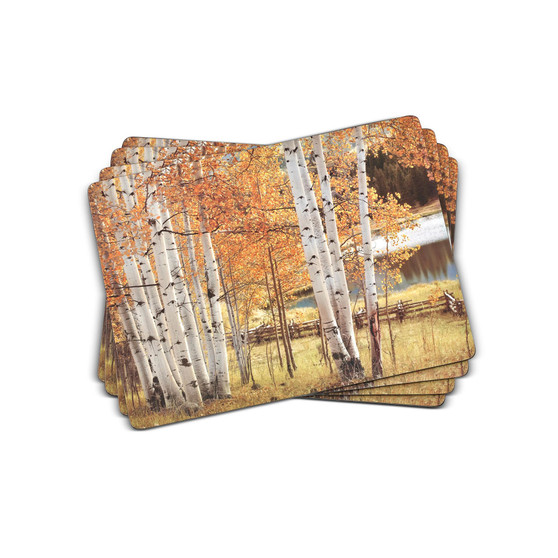Birch Beauty Placemats, Set of 4