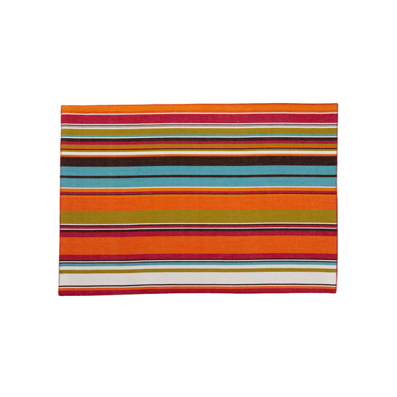 Salsa Stripe Placemat Set, 4 Piece