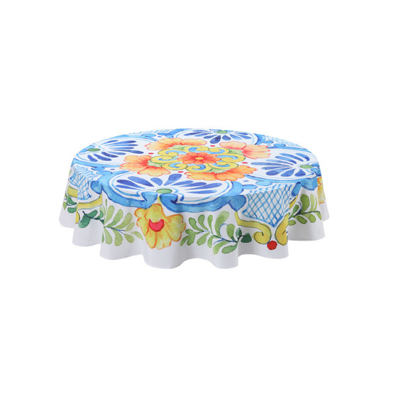 Talavera 70" Round Tablecloth