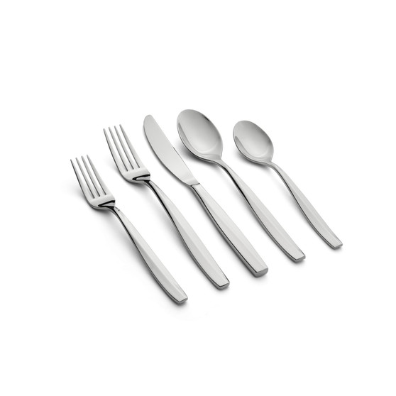Kallie Mirror 20 Piece 18/0 Flatware Set, Service for 4