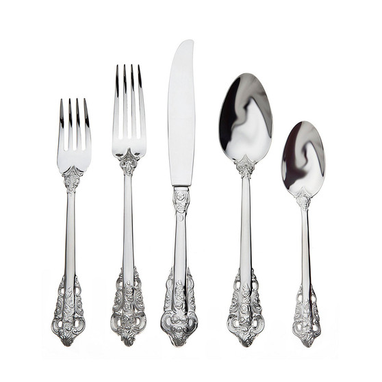 18/10 20th Century Baroque 20-PC Flatware Set, Service for 4