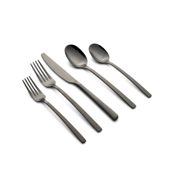 Beacon Sand Mirror 20-Piece Flatware Set, Service for 4