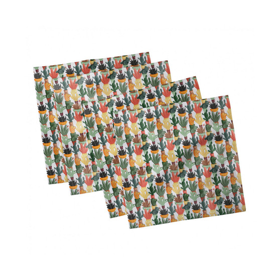 Cactus Set of 4 Napkins, 12" x 12"