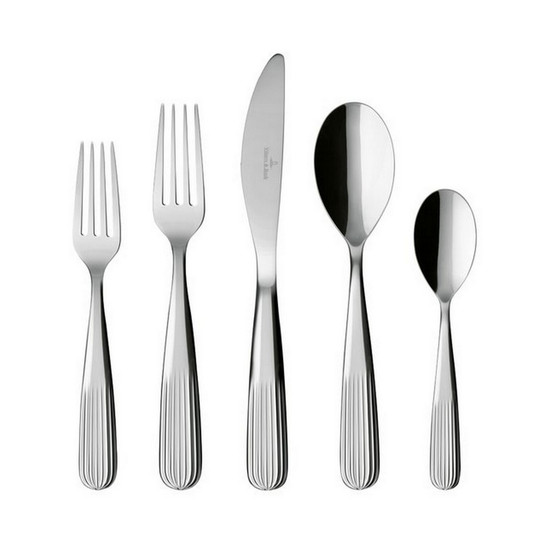 Rose Garden 40 Piece Flatware Set, Service for 8