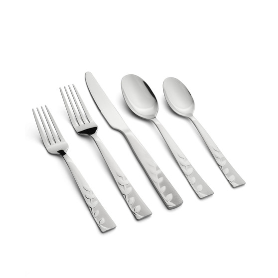 Blossom Sand 20-Piece Flatware Set, Service for 4