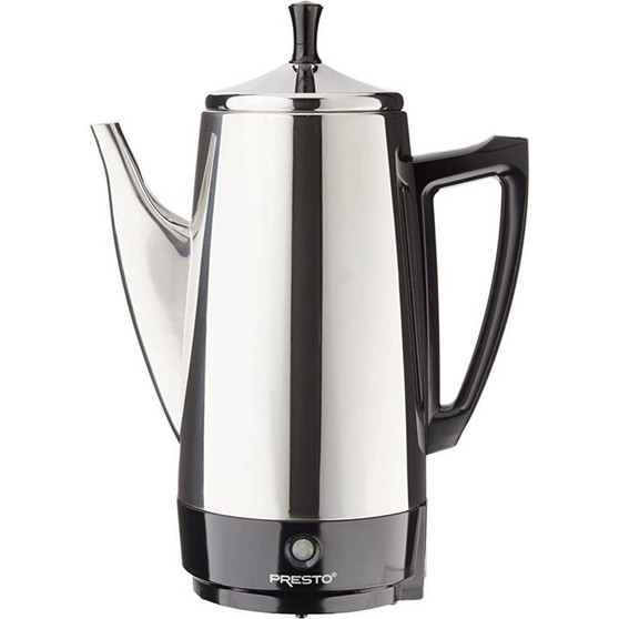 National Industries 12 Cup Stainless Steel Coffee Maker