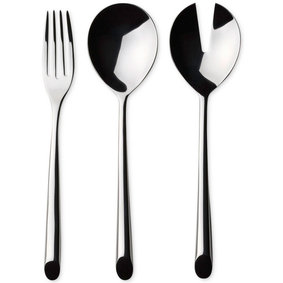 Nambe Frond 3-Piece Serving Set