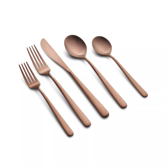 Lorenn Satin 20-Piece Flatware Set