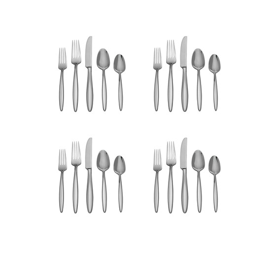 Tweak 20 Piece Fine Flatware Set, Service For 4