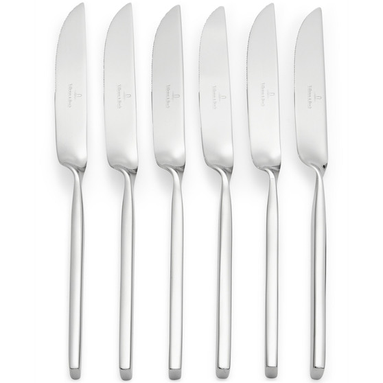 Stainless Steel 6-Pc. New Wave Knives