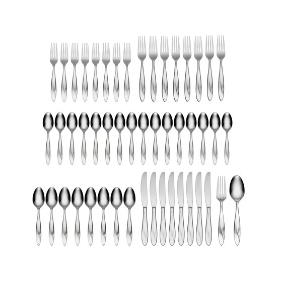 Tonya 50-PC Flatware Set, Service for 8