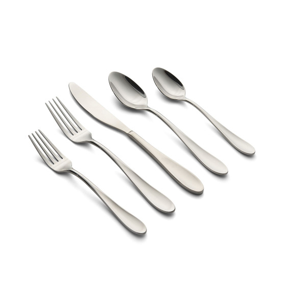 Whisper Mirror Flatware Set, 20 Piece