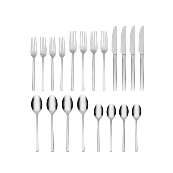 Allay 20 Piece Everyday Flatware Set, Service For 4