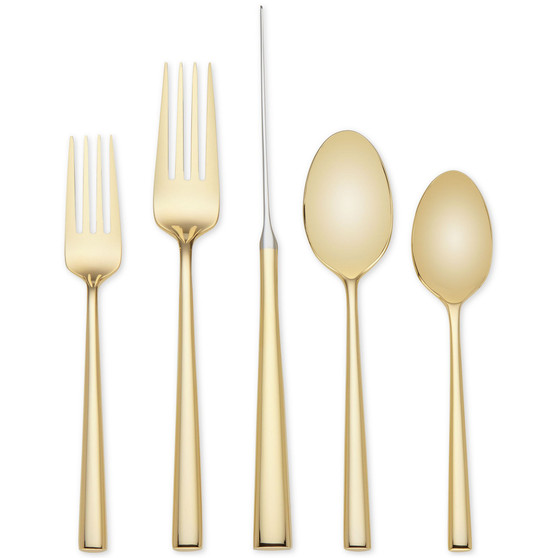 5-Pc. Malmo Gold Place Setting.