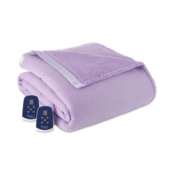 Reverse to Sherpa Twin Electric Blanket