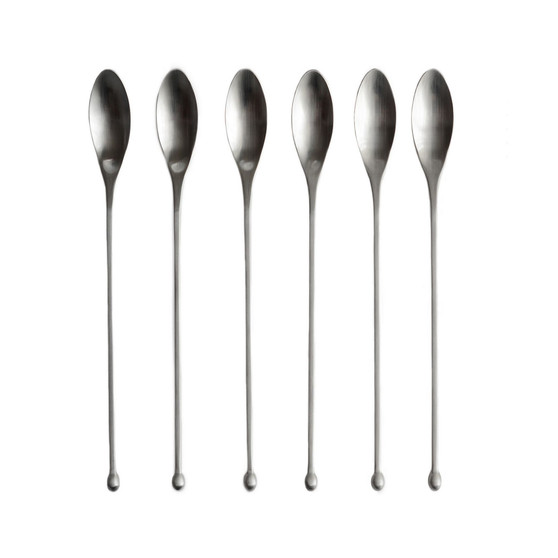 Modern Iced Tea 6 Piece Spoon Set
