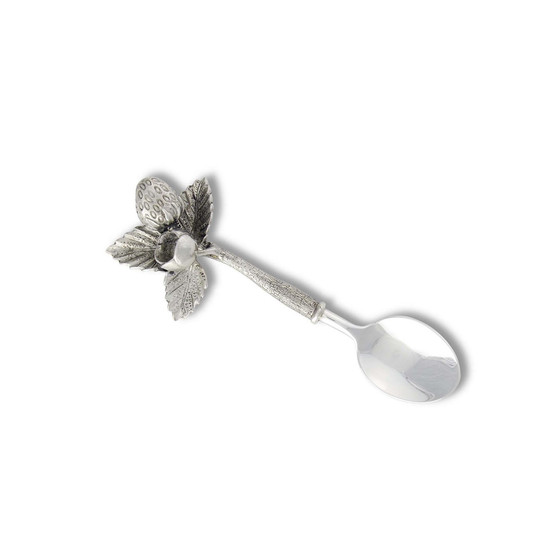 Pewter Strawberry Jam Spoon