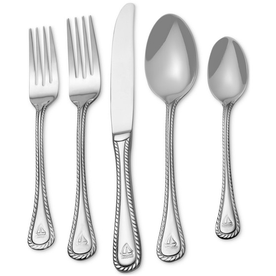 Nautical 20-Pc. Flatware Set, Service for 4
