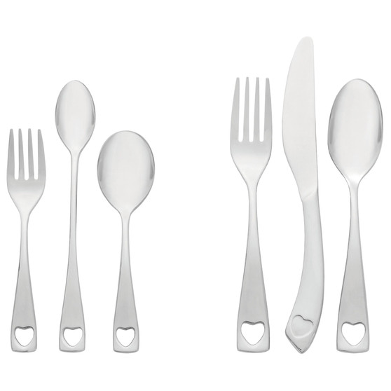 Little Love 6 Piece Kids Flatware Set