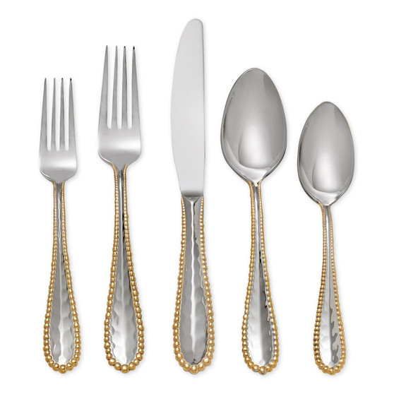 Molten Gold Collection 5-Piece Place Setting