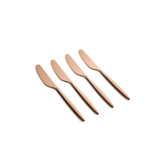 Gaze Copper Mirror Spreaders Set, 4 Piece