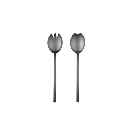 Due Ice Oro Nero Salad Server Set, 2 Piece