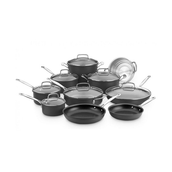Chefs Classic Hard Anodized 17-Pc. Set