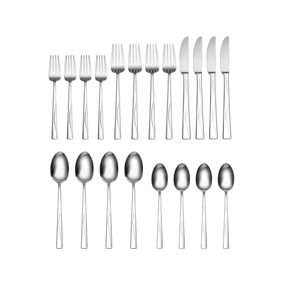 Stream 20-Piece Flatware Set