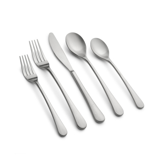 Xyla Satin Flatware Set, 20 Piece