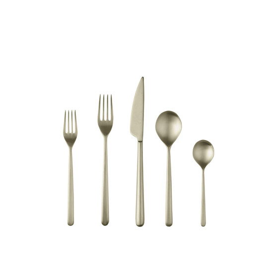 Linea Ice Flatware Set, 5 Piece