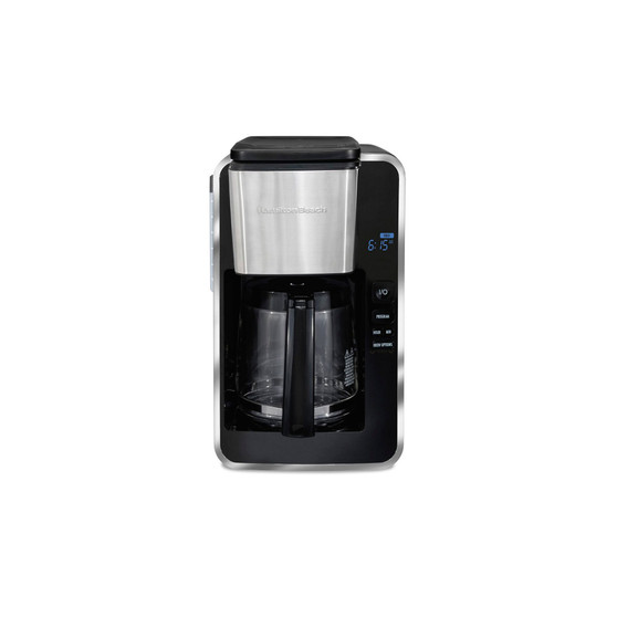 Front fill Deluxe 12 Cup Programmable Coffee Maker