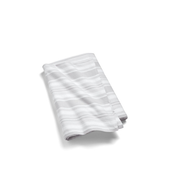 Carolyne Ticking-Stripe Blanket, King