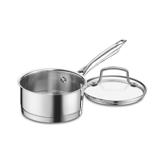 1-Qt. Stainless Steel Saucepan with Lid