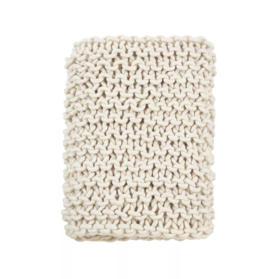 Chunky Knit Throw