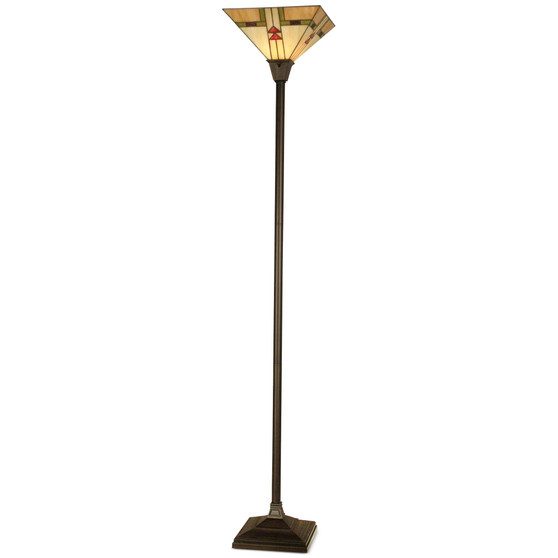ArrowHead Torchiere Metal Floor Lamp