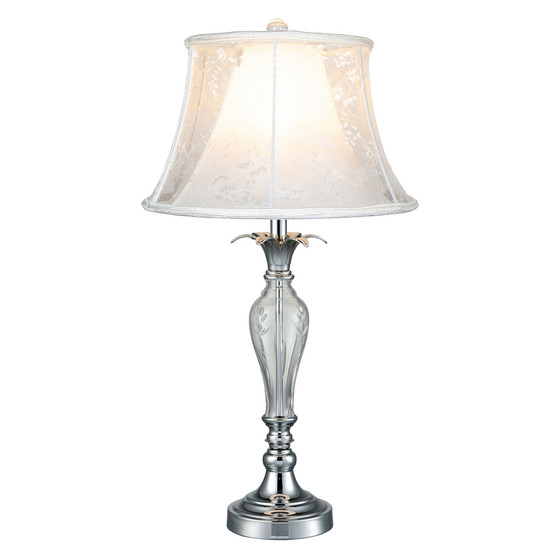 Charlotte Lead Crystal Table Lamp