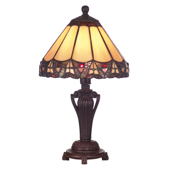 Peacock Accent Table Lamp