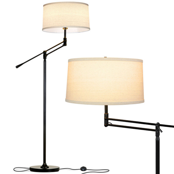 Ava LED Standing Modern Floor Lamp with Adjustable Height